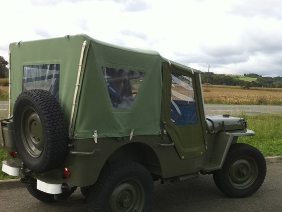 Bâche Jeep