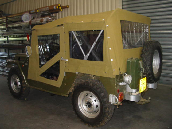 Bâche Jeep